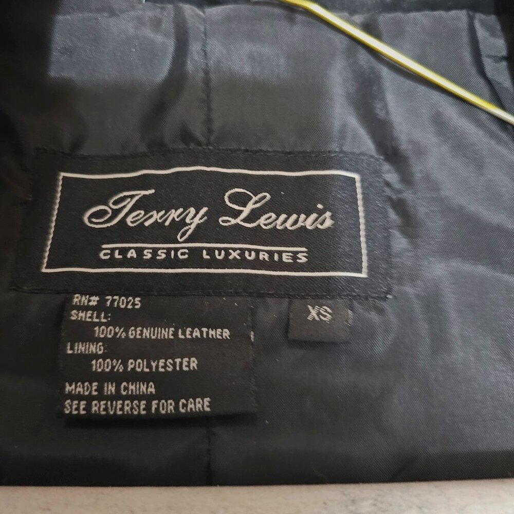 Terry Classics Luxury Black & Gray Patchwork Suede Jacket With Zip & Snap Closur - Picture 7 of 10